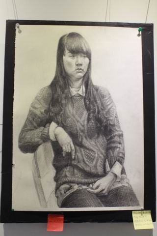 bw必威阿森纳举办人物写生课堂习作汇报展