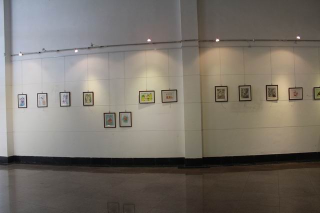 bw必威阿森纳举办漫画与素描头像作品展